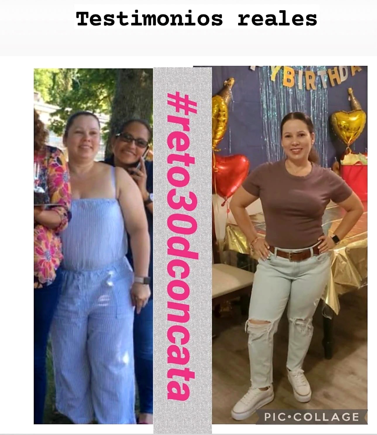 Resultado real del Reto 30 Días con Cata 8